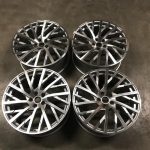 20" A8 L 55 Style Wheels - Silver Machined