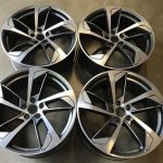 20" Audi RS5 Style Wheels – Gun Metal / Machined