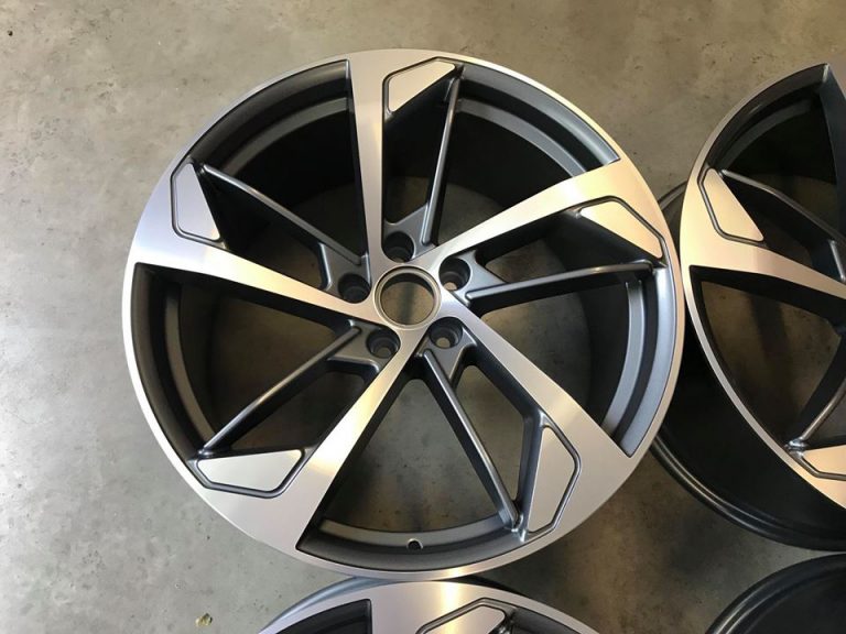 19″ Audi Rs5 Style Wheels Gun Metal Machined Cmwheels