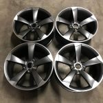 19″ TTRS Concave Style Wheels – Satin Gun Metal / Machined