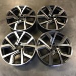 19″ VW Clubsport Style Wheels – Gun Metal / Machined