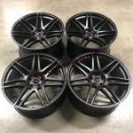 22" STROM STR3 Alloy Wheels - Satin Black