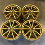 19″ VW Golf R Pretoria Style Wheels – BBS Gold