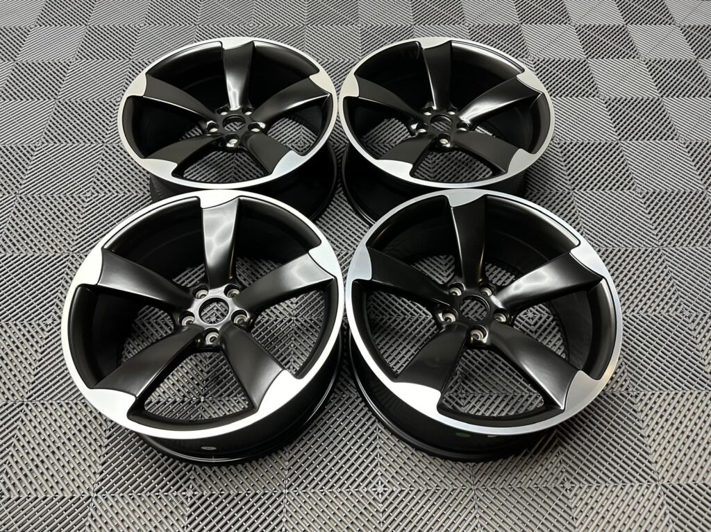 Ttrs Concave Style Wheels Satin Black Machined Cmwheels