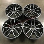 20" Audi S5 Style Wheels - Gun Metal Machined