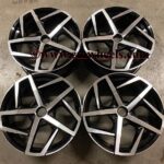 19″ VW Golf Dallas Style Wheels – Gloss Black Machined