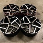 18″ VW Golf Dallas Style Wheels – Gloss Black Machined