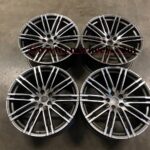 21" Porsche Macan Turbo Style Wheels - Gun Metal Machined