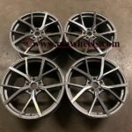 19″ 2021 VW Golf R Estoril Style Wheels – Gun Metal Machined