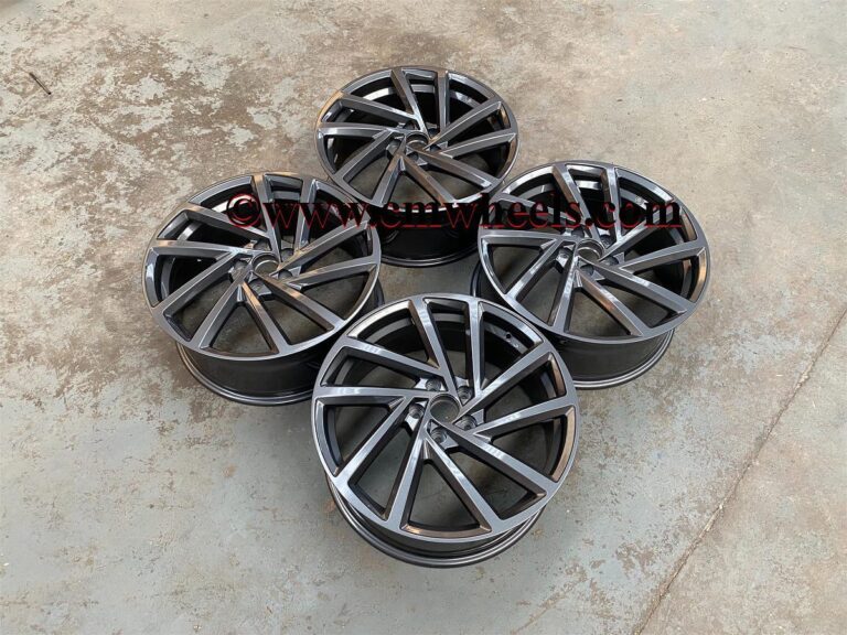 18” Vw Spielberg Style Wheels Gloss Gun Metal Cmwheels