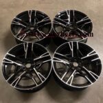 2020 R8 V10 Style Wheels Gloss Black Machined