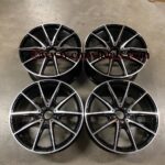 19” AMG V-Spoke Style Wheels - Gloss Black Machined