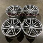 22" STROM STR3 Alloy Wheels - Quartz Silver
