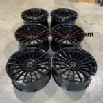 22″ STROM STR4 Alloy Wheels – Full Gloss Black