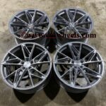 Quantum44 SFF-3 Wheels - Brushed Titanium