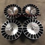 20″ Maybach Style Wheels – Gloss Black / Machined Face