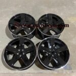 21" Porsche Macan Turbo Style Wheels - Gloss Black Machined Lip