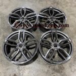 19″ Audi S3 Style Wheels - Gun Metal Machined