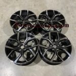 17" VW GTi Faro Style Wheels - Gloss Black Machined