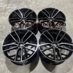 20" E53 Double Spoke Style Wheels - Gloss Black Machined