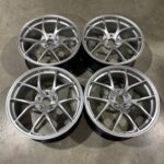 18" BBS CI-R Style Wheels - Quartz Silver