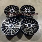 19″ C63 S AMG Style Wheels – Black Machined Face