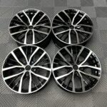 17" VW GTi Parabolica Style Wheels - Gloss Black Machined