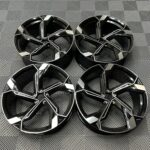 2024 Q8 E-Tron Style Wheels - Gloss Black Machined