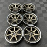 18" Strom DS-15 Wheels - Satin Bronze Face / Polished Dish