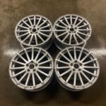 18" Ford Focus RS MK2 Style Alloy Wheels - Quartz Silver