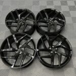 Q6 E TRON Style Wheels - Gloss Black