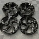 2024 Q8 E-Tron Style Wheels - Full Gloss Black