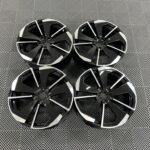 Skoda Comet Style Wheels - Gloss Black Machined