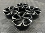 19″ 2024 Audi Alba Style Style Wheels – Gloss Black Machined - Image 8