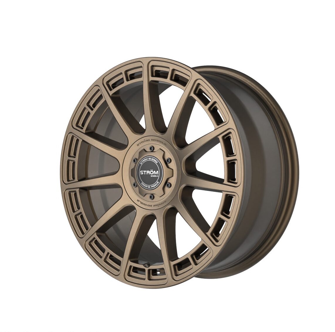 12a3fffc-7017-48cc-babd-f7cb6d6746e6 18" Strom VS-F11 Wheels - Satin Bronze - Image 1
